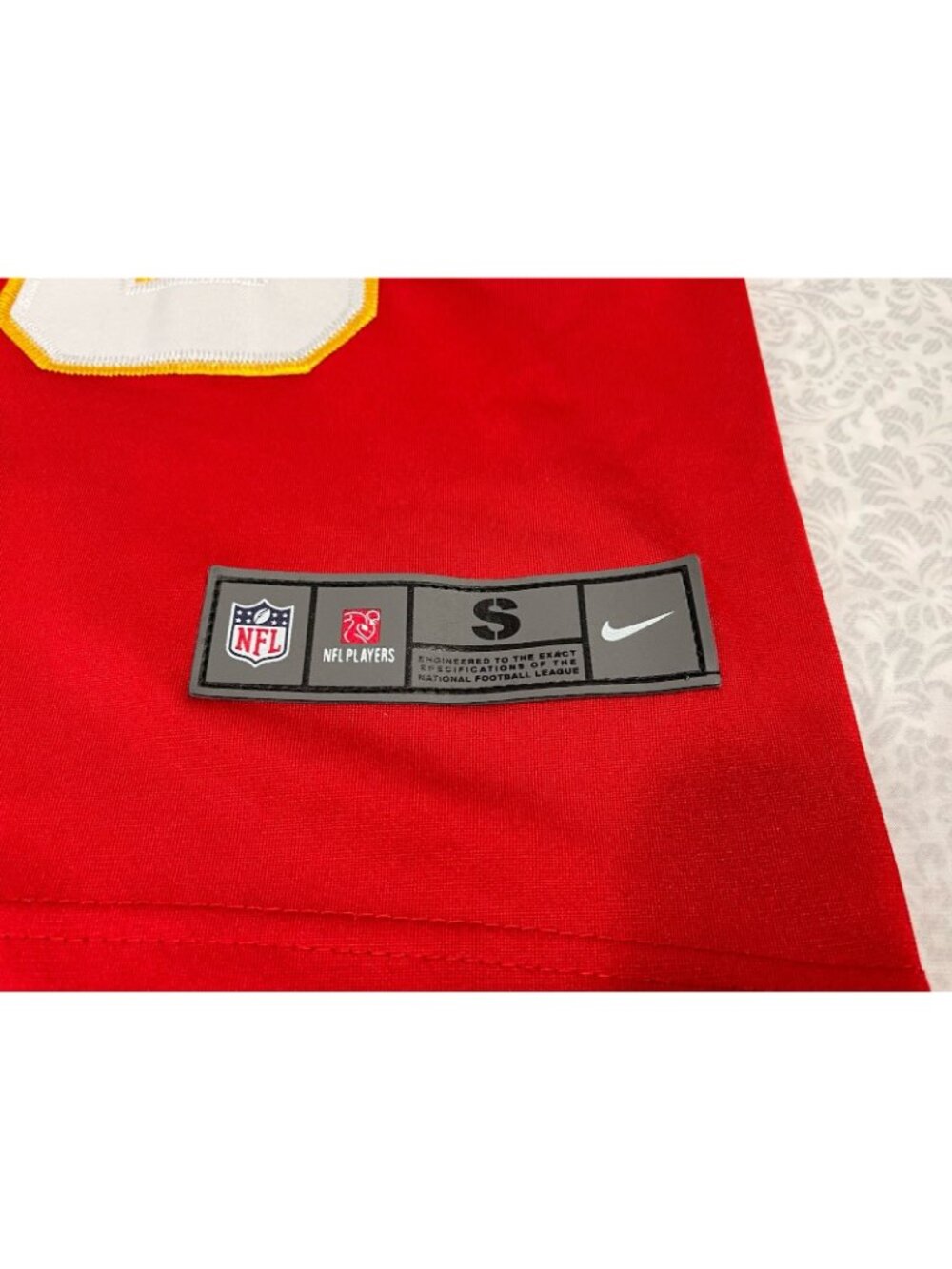 Patrick Mahomes Kansas City Chiefs Nike Jersey Youth Small On Field NFL #15 Red - Picture 3 of 9